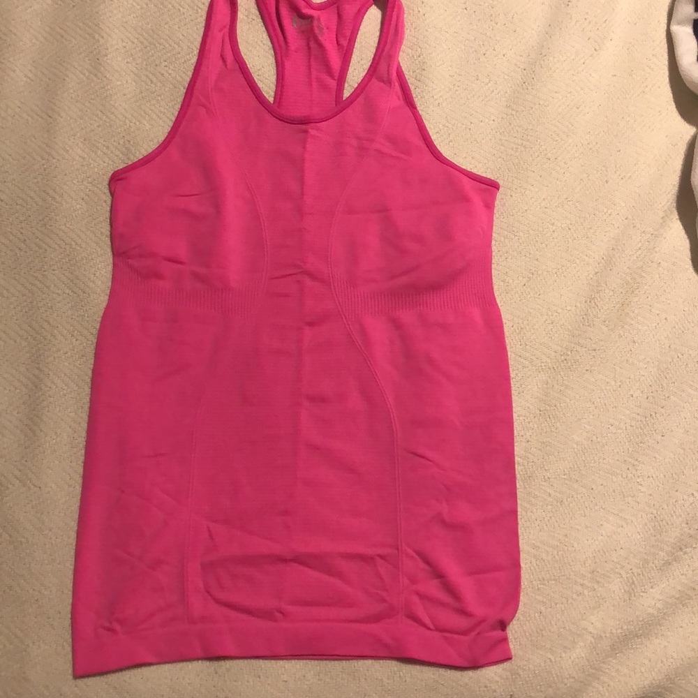 Zyia Pink Copper Charged Tank